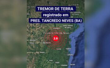 Tremor de terra é registrado na Bahia e assusta moradores