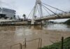 Defesa Civil monitora rio Itajaí-Mirim na manhã desta terça-feira, 22
