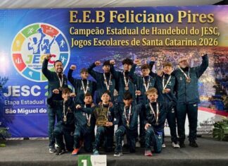 Handebol de Brusque representa Santa Catarina nos JEBs 2026