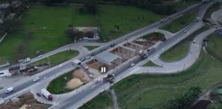 Obras do viaduto do Limoeiro alteram trânsito na rodovia Antônio Heil a partir desta quinta-feira, 1