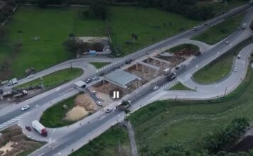 Obras do viaduto do Limoeiro alteram trânsito na rodovia Antônio Heil a partir desta quinta-feira, 1
