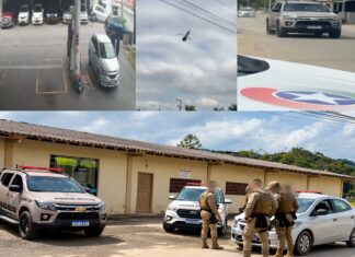 Mobilização da Polícia Militar de Brusque resulta na recuperação de veículo roubado em Itajaí