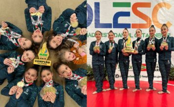 Ginastas de Brusque conquistam troféu geral de ginástica rítmica na Olesc