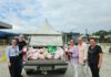 AmpeBr doa alimentos arrecadados na 6ª Corra por Elas